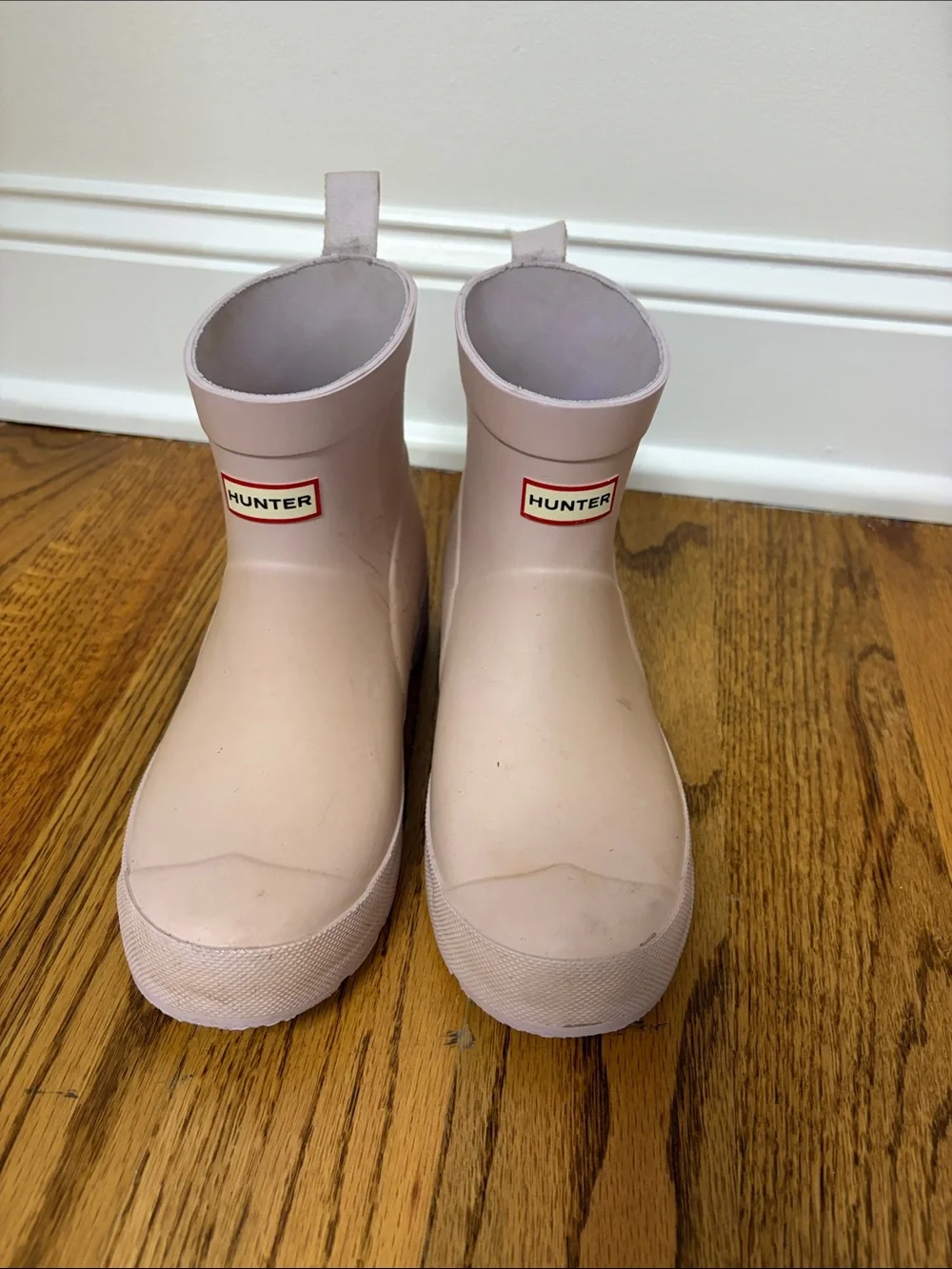 Hunter Short Rubber Boots in Blush